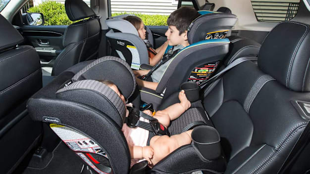 Best Cars for Fitting 3 Child Car Seats Across the Second Row