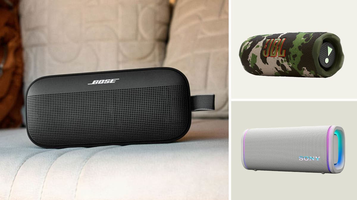 Waterproof speakers that make a splash