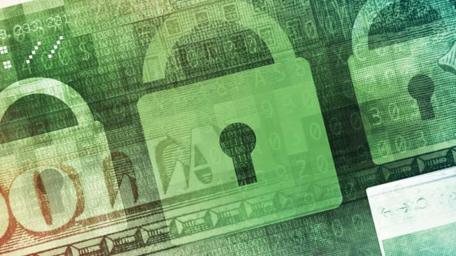 Cyber attacks ransomware concept.