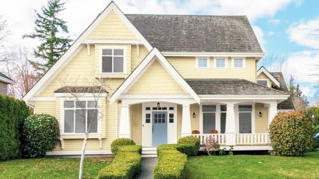 PPG Glidden exterior paint on house