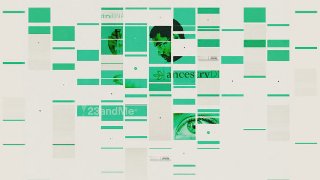 genetic testing kits graphic