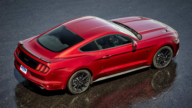 2016 Ford Mustang GT rear roof