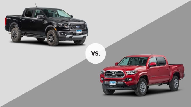 Ford Ranger and Toyota Tacoma