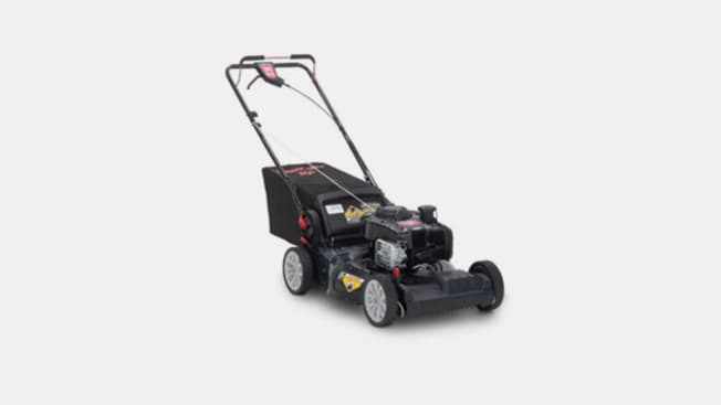 Troy-Bilt Spacesaver Walk-Behind Self-Propelled Lawn Mower