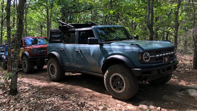 Bronco adventure through NH woods