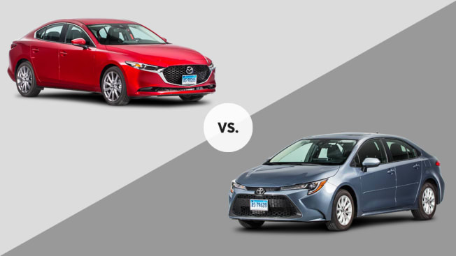 Mazda 3 and Toyota Corolla
