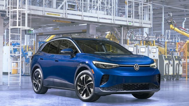 2023 Volkswagen ID.4 in the Chattanooga, Tennessee, factory