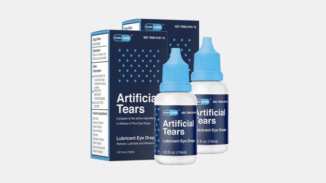 Artificial Tears Lubricant Eye Drops from EzriCare