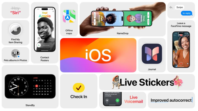 Apple iOS 17 features