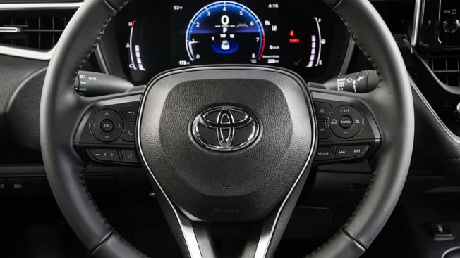 2023 Toyota Corolla XSE steering wheel
