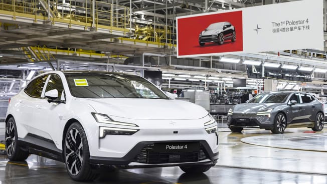 Polestar 4 in factory