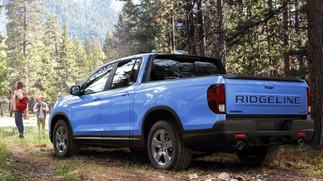 2024 Honda Ridgeline TrailSport in the woods