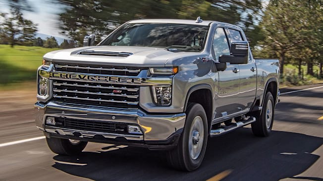2021 Chevrolet Silverado 2500HD driving
