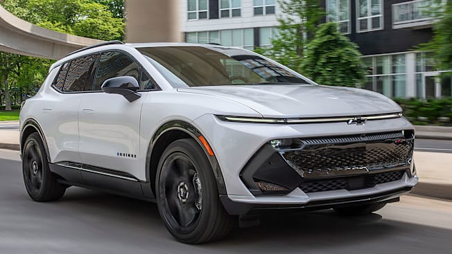 2024 Chevrolet Equinox EV RS driving