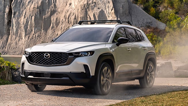 2025 Mazda CX-50 front, driving