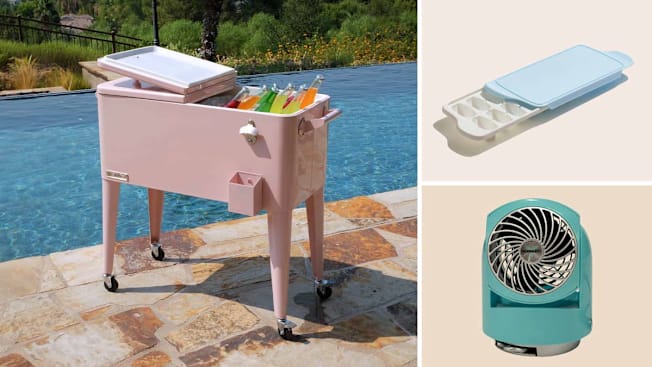 Permasteel 80-Quart Classic Patio Cooler, Oxo Ice Cube Tray, Vornado Flippi V6 Personal Air Circulator