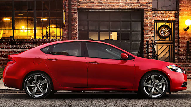 2015 Dodge Dart parked on a city street