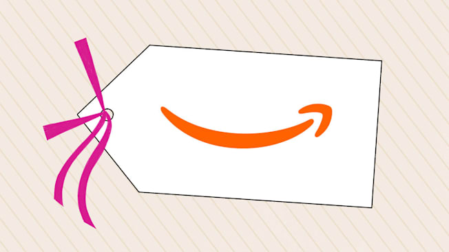 Illustration of a shopping tag with the Amazon Logo.