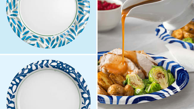 Great Value, Member's Mark, and Dixie paper plates