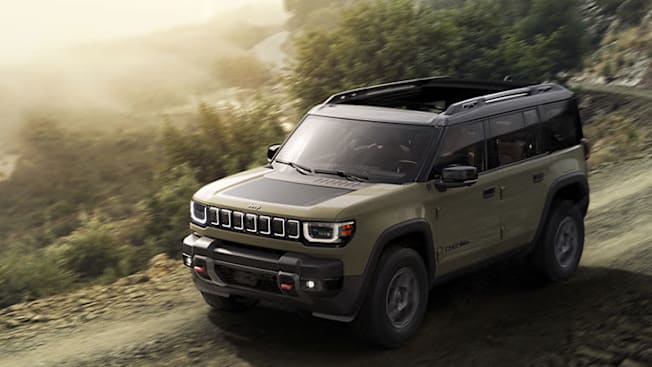 2027 Jeep Recon EV on dirt road