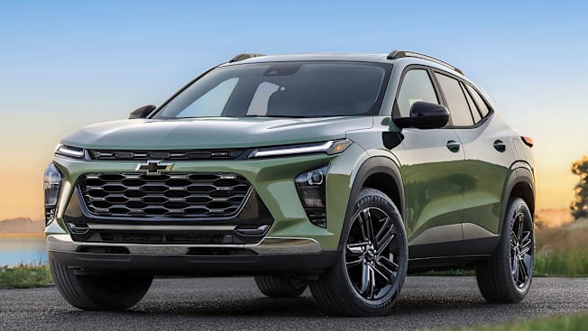 2026 Chevrolet Trax Activ front, parked along water