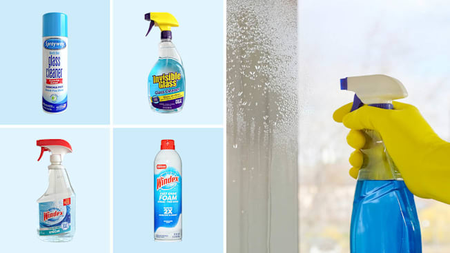 Sprayaway, Windex vinegar, Windex foam, Invisible Glass cleaners, person cleaning a window with spray