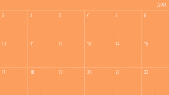 April deep discounts calendar and products