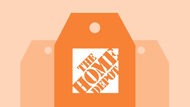 3 tags with Home Depot Logo