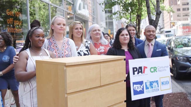 Ikea dresser press conference