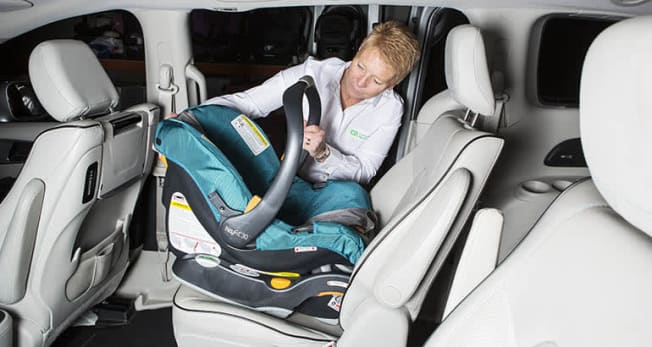 Prüfung von Autositzen