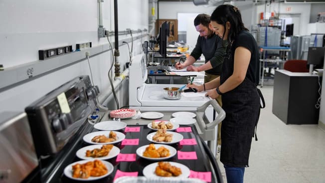 CR Lab Testing  Chicken wings