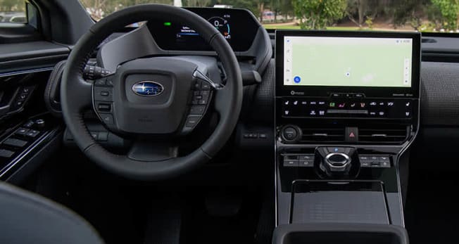 2023 Subaru Solterra interior