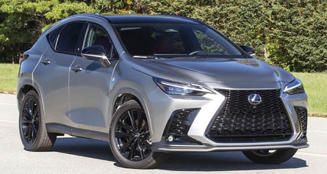 2022 Lexus NX350 F Sport front