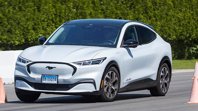 2022 Ford Mustang Mach-E AM test at ATC