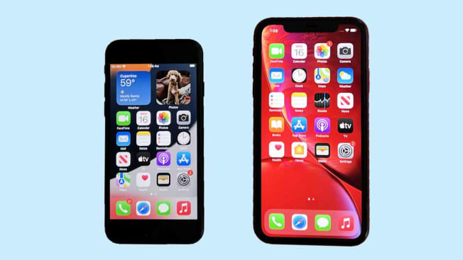 iPhone SE and iPhone XR