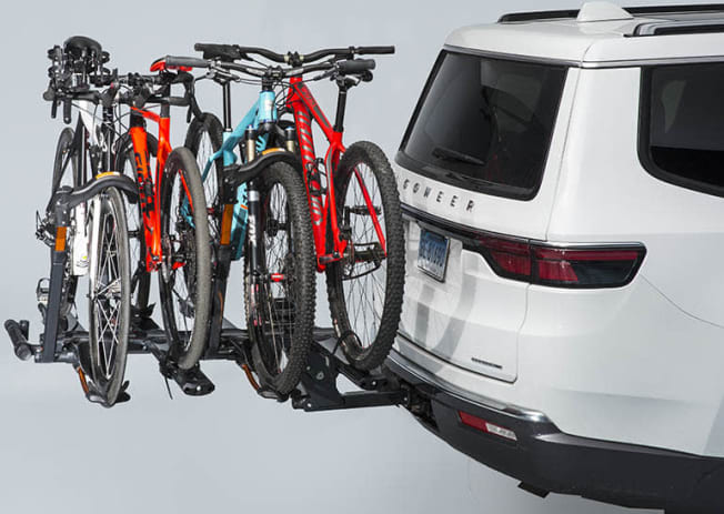 Kuat hitch-mounted platform bike rack