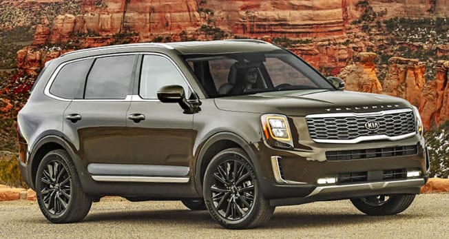 2021 Kia Telluride at the Grand Canyon