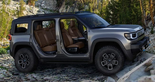 Jeep Recon doors off