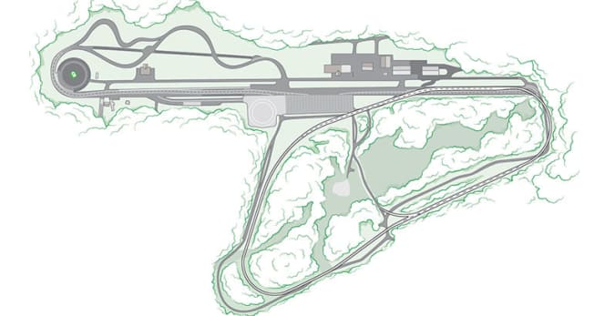 2023 ATC Auto Test Center illo with ADAS loop