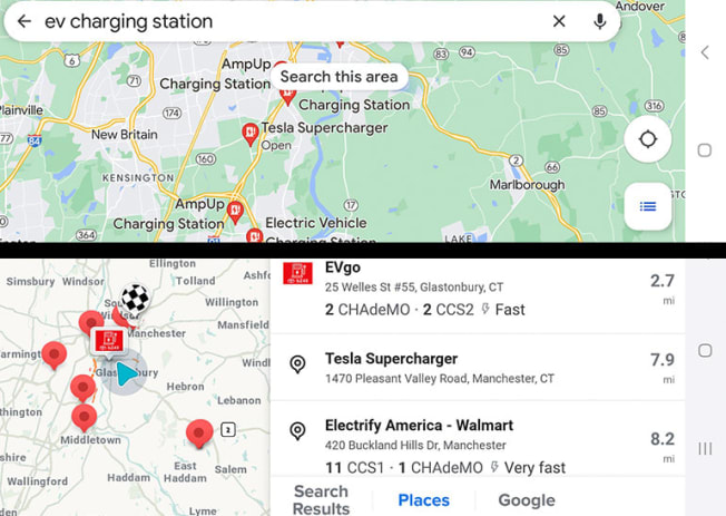 EV charging apps
