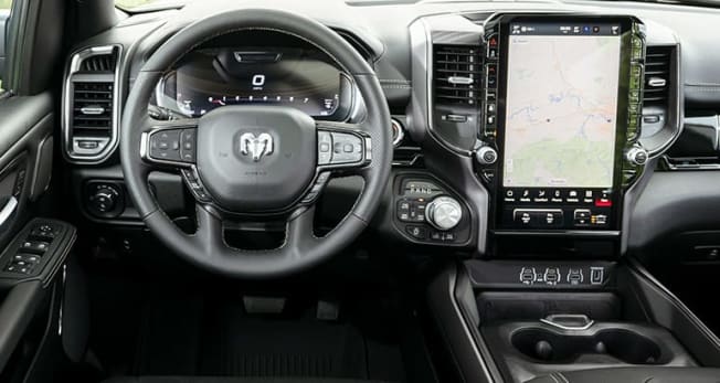2025 Ram 1500 Rebel interior