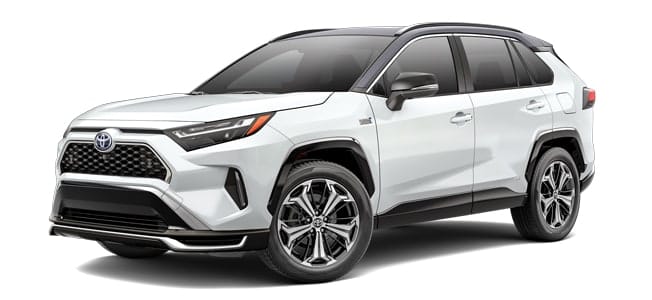 2024 Toyota RAV4 Prime in white