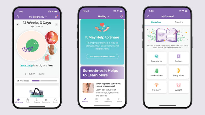 screenshots of What to Expect's Dashboard, Handling of Loss, and Logging/Tracking Tools pages