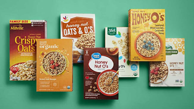 store-brand cereals based on Honey Nut Cheerios