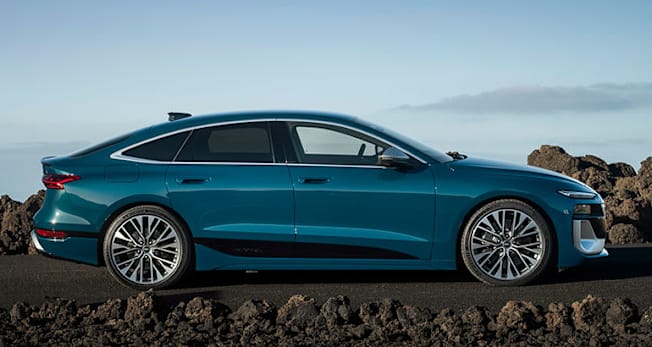 2026 Audi A6 S6 E-Tron side
