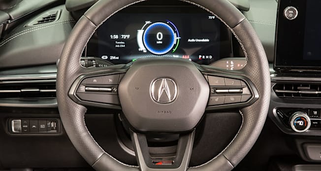 2024 Acura ZDX steering wheel