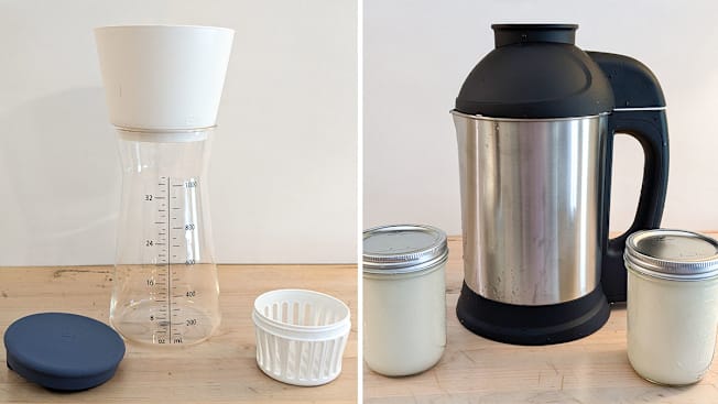 Chefn and Almond Cow nut milk makers