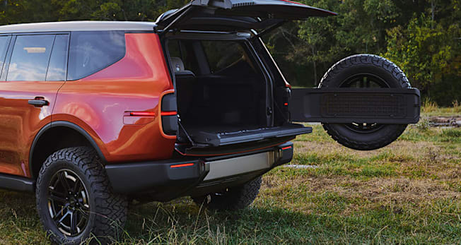 Scout Traveler cargo area open