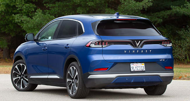2024 VinFast VF8 rear, static
