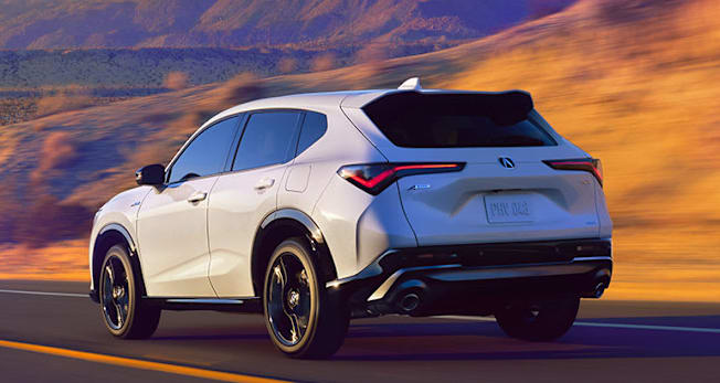 2025 Acura ADX rear driving